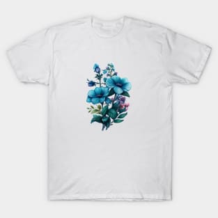 Blue Flowers T-Shirt